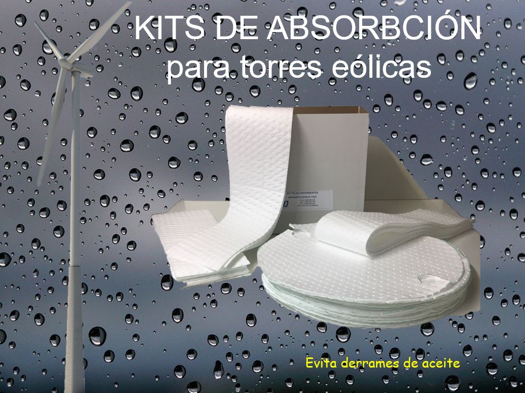 Conjunto Telas Absorbentes para Aerogeneradores Main Bearing Turbine 
