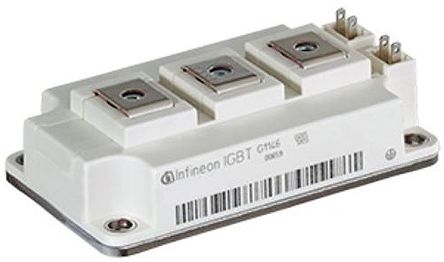 Módulo IGBT da série Infineon FF450R12KE4 AG-62MM-1, 520 A máx, 1200 V, montagem em painel