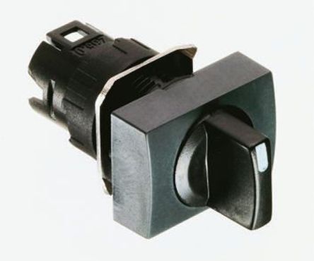 Селекторна глава ZB6DD28 Schneider Electric, 2 позиции, стандартна черна дръжка, Interlock