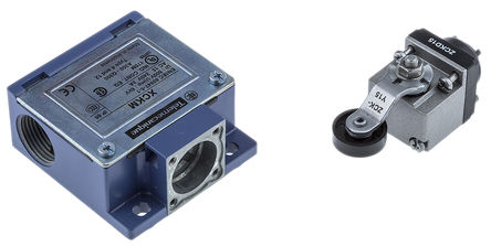 Interruptor de final de carrera Schneider Electric XCKM115H29, 10 A, NA/NC, 240V, IP66