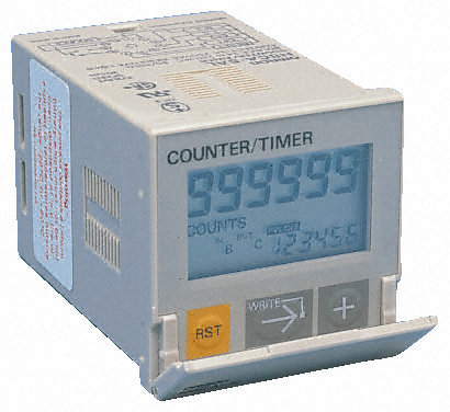 1 preset 6 digit counter / timer, 24-240Vac