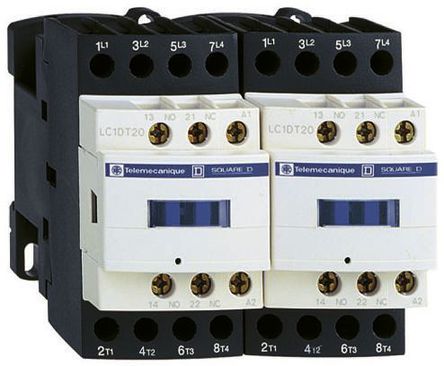Контактор 20 A, 4P, 4 NO, 230 V променлива намотка