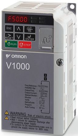 Variable frequency drive, 3 kW, 0.1 → 400Hz, 12 A, 200 → 240 V, IP20