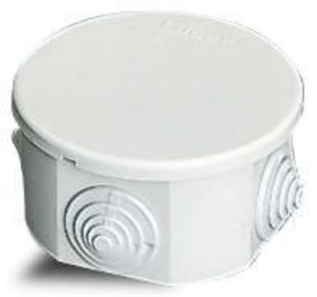 ABB 00802 кутия за свързване, термопластична, сива, 40 мм, 80 мм, 80 х 40 мм, IP44