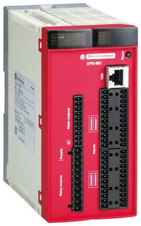 Safety Controller, Schneider Electric, XPS MC, cat. safety 4, 151.5 x 74 x 153 mm, 10 mA, IP20, 32 inputs