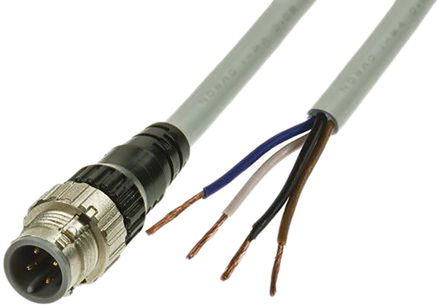 Omron Пач кабел XS5H-D421-G80-F, Съединител A UMC, Съединител B UMC, 4 A, 250 V dc, IP67, XS5 серия