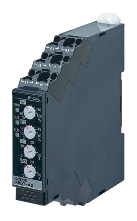 Omron K8DT-AS1CA контролно реле, ток, SPDT, 100 → 240 V променлив ток