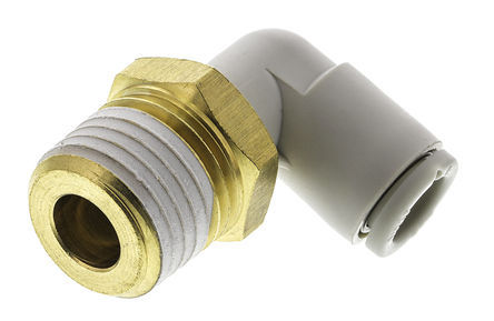 Elbow Connector 6mm Tube Connection 1 / 4in Thread