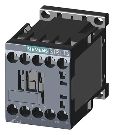 Siemens 3RT2015-1HB41 control relay, 3 NA, 6.1 A, Sirius, 3RT2