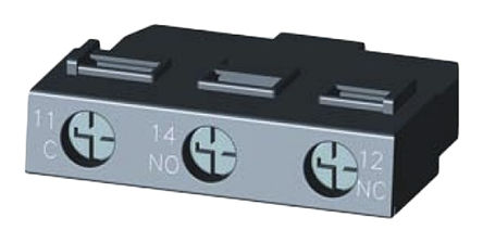 Auxiliary contact, mounting: direct, terminal: Threaded, CO, 0.3 A, 60 V to 0.3 A