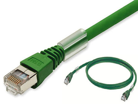 Ethernet кабел, RJ45 / RJ45, 1m, зелен