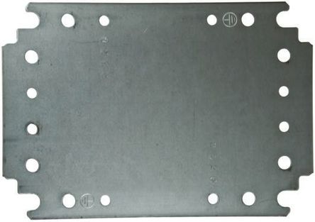Chassis plate IP54,265x200x2mm box