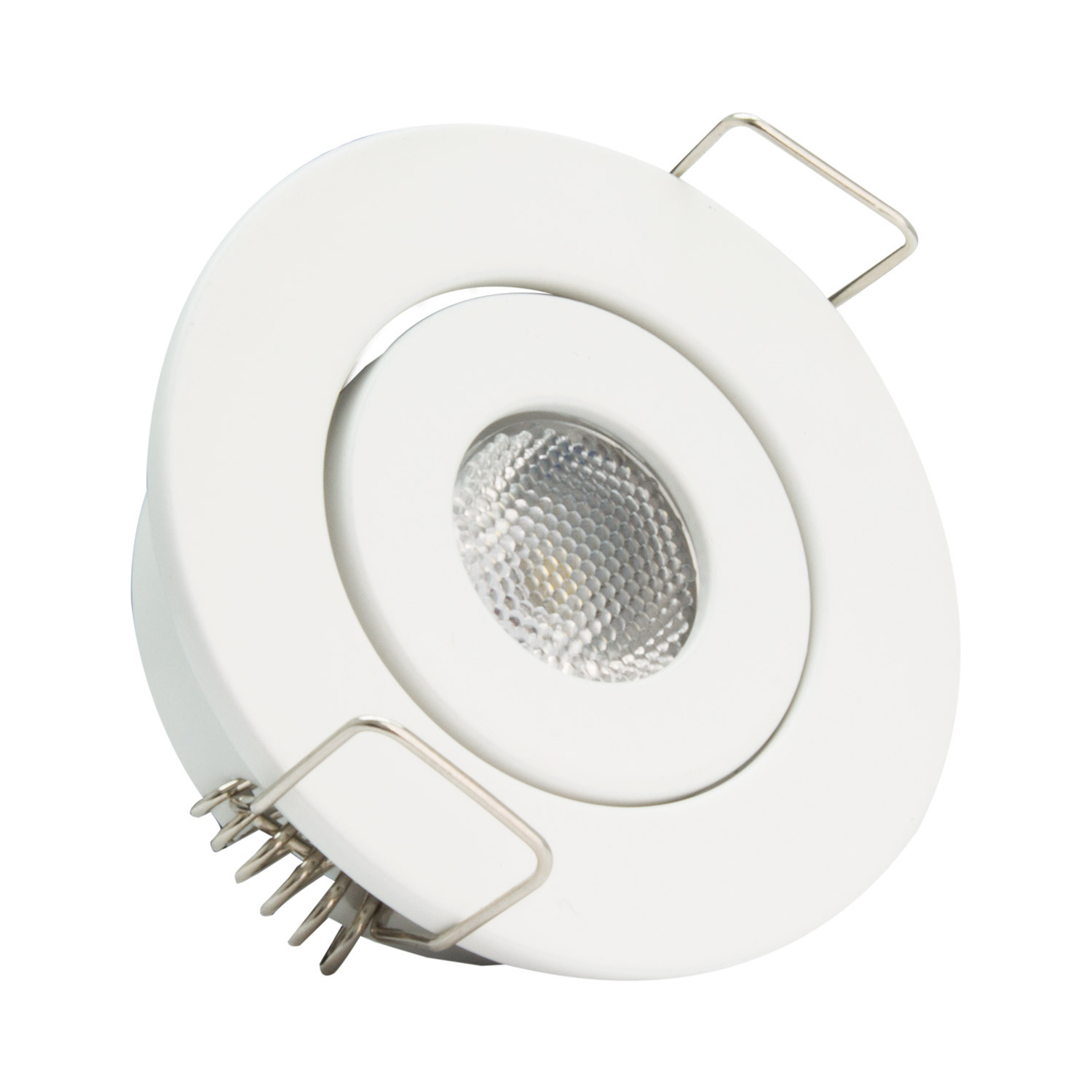 Foco Downlight LED 1W COB Direccionable Circular Blanco Corte Ø 45 mm