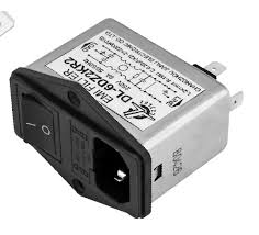 DL-6DZ2KR2 EMO IEC-Anschlussfilter mit Sicherung oder Schalter
