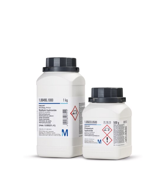 Merck 1.06498.1000 Sodio Hidróxido en lentejas. PA EMSURE®, ISO