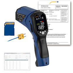 Pirómetro PCE-895-ICA incl. certificado de calibración ISO 