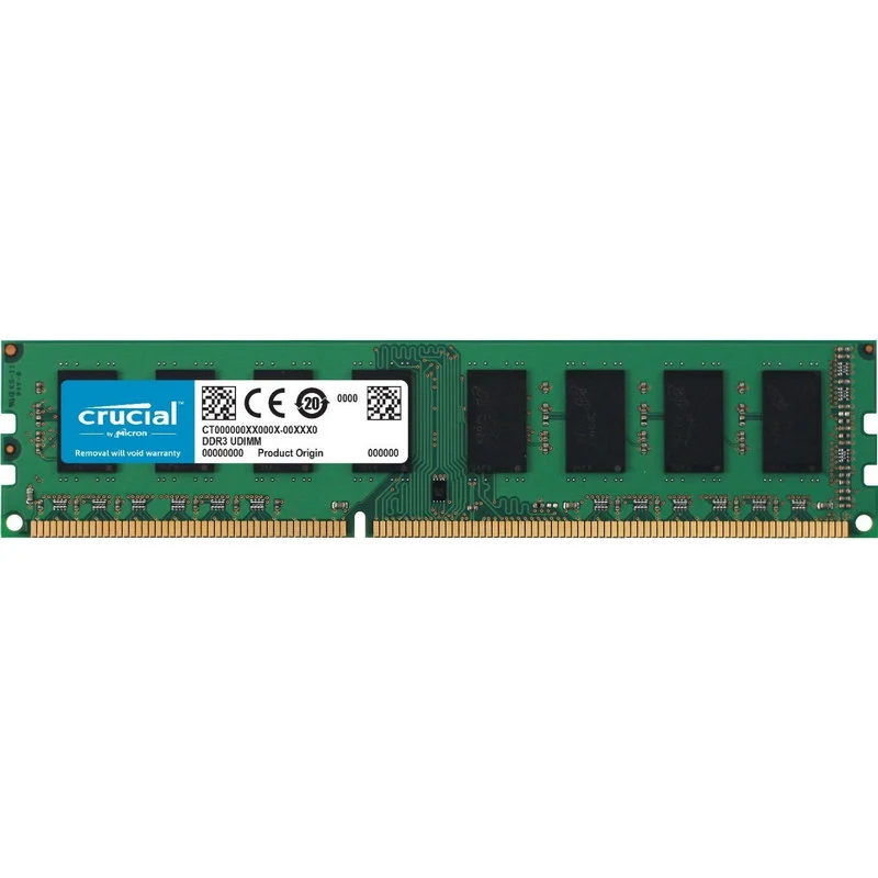 Tarjeta memoria RAM Crucial CT102464BD160B DDR3L 1600 PC3-12800 8GB CL11