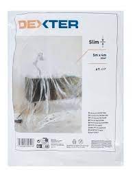 DEXTER Plástico de protección 5mx4m