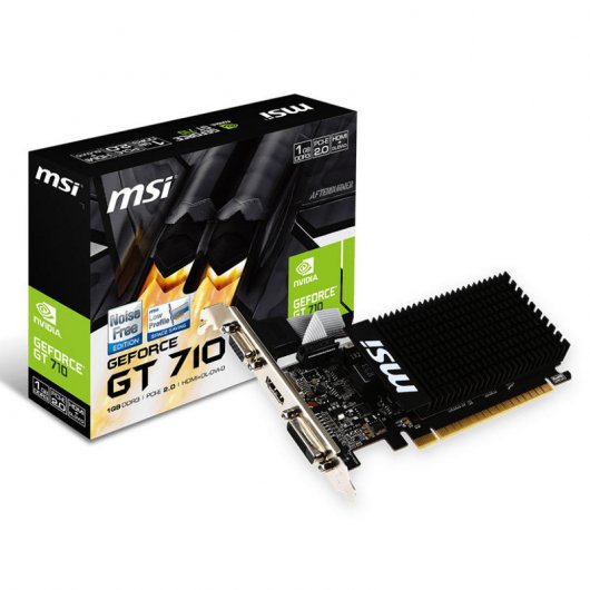 MSI GeForce GT710 1 Go DDR3 Low Profile