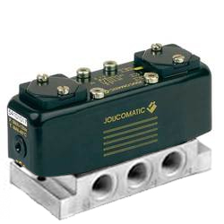ASCO 54101019 - Серия 541, 5/2 макарен клапан, връщане на въздуха, ISO 1