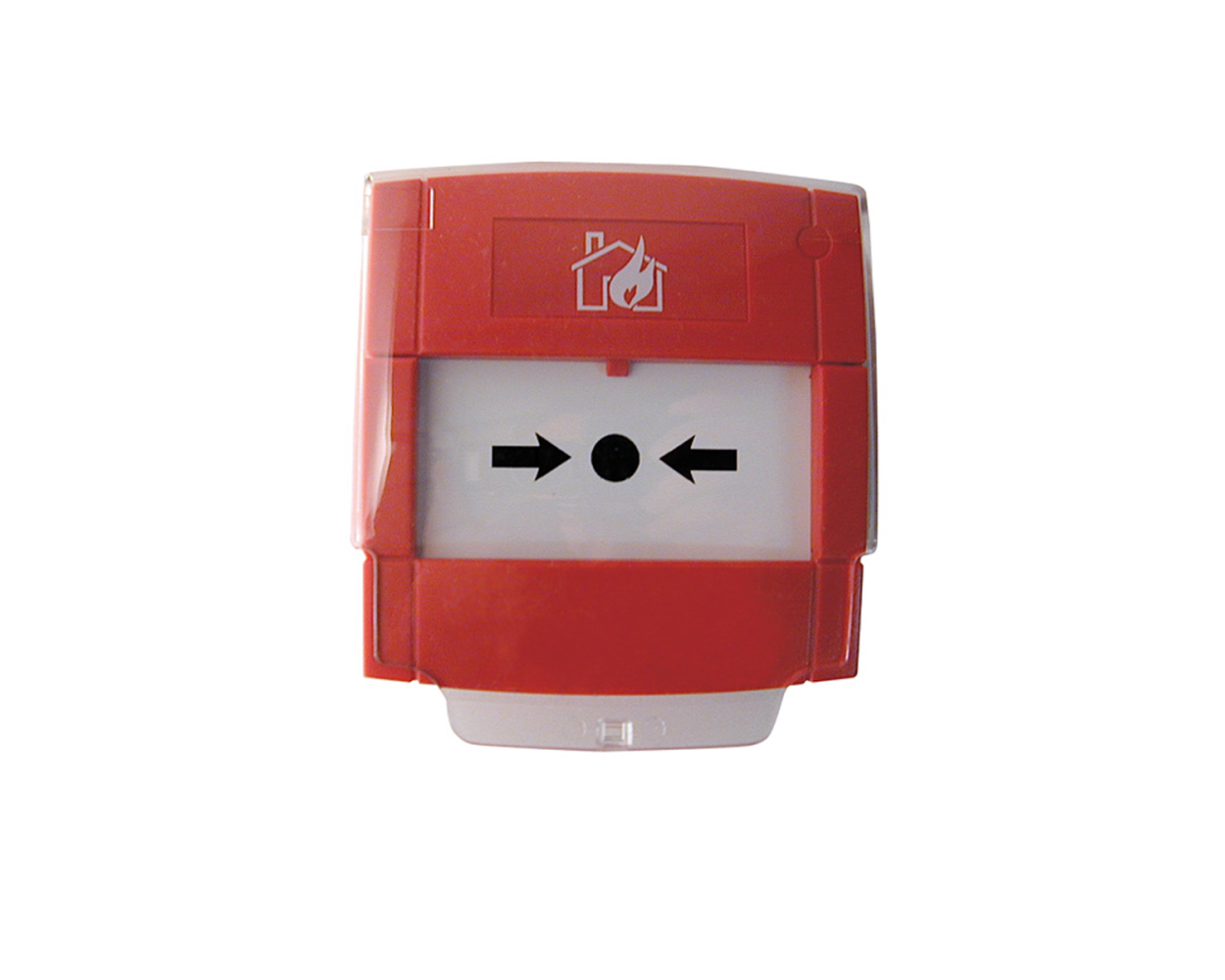 M1A-R470SF-STCK Pulsador de alarma rearmable de color rojo para sistemas convencionales