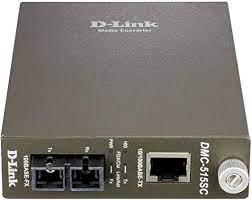 	CONVERTIDOR FIBRA-ETHERNET 10/100MBPS Fabricante: D-LINK Modelo: DMC-515SC