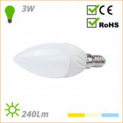 Lámpara Bombilla de LEDs HO-3W-E14-CER-CW