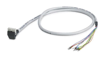 Câble et connecteur Phoenix Contact, M12, 5 contacts - M12, 5 contacts, 0,6 m, Mâle - femelle