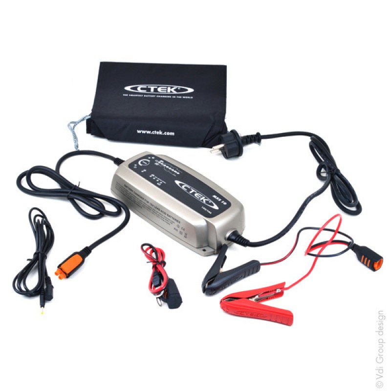 Lead charger 12V / 10A 230V C-Tek MXS 10.0