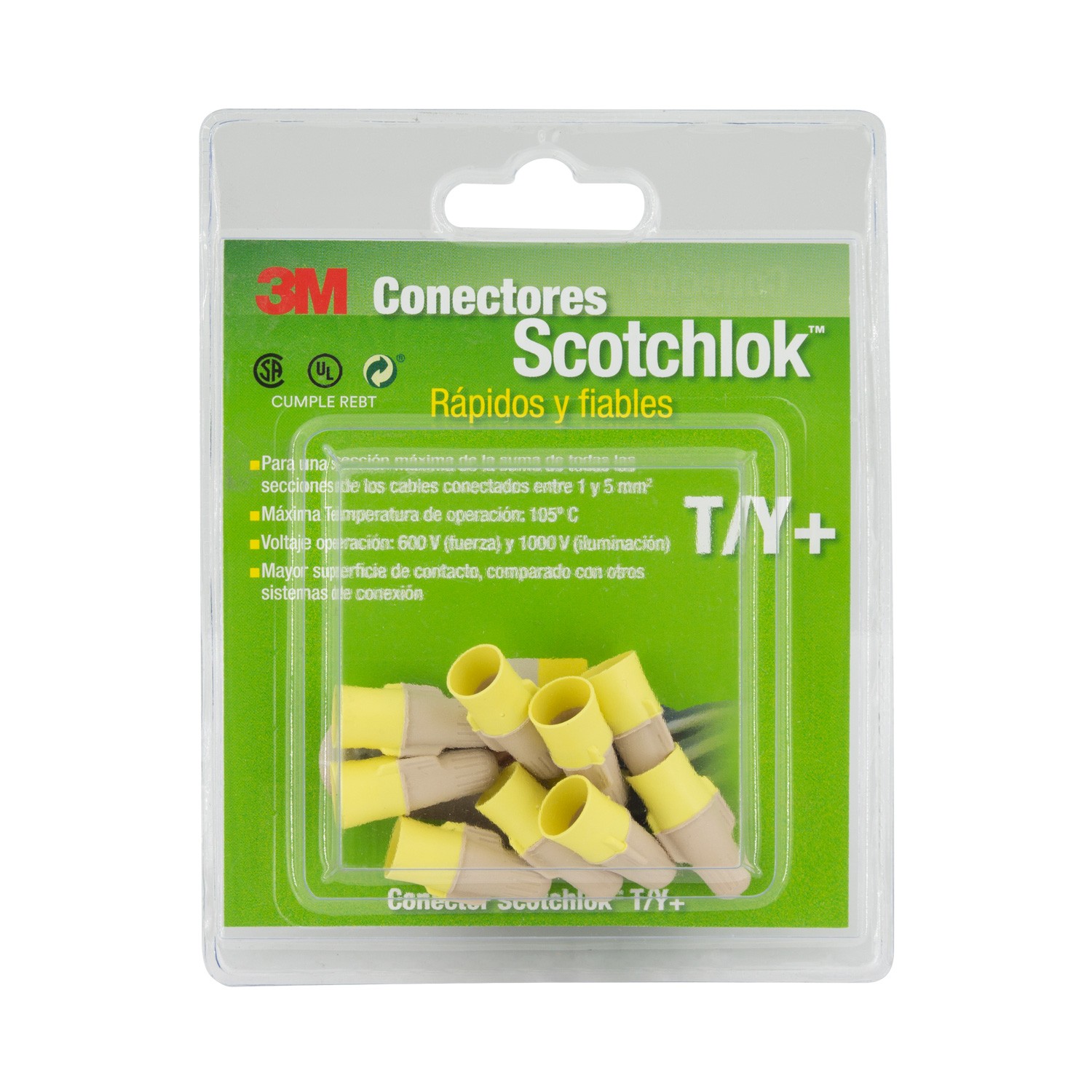 Pack Conector de Resorte Scotchlok 3M T/Y (9 unid.)