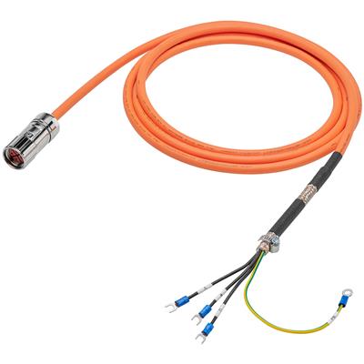 Cable de potencia 10m 1FL6 versión con conector recto